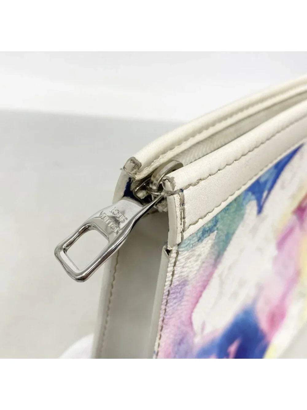 Louis Vuitton Clutch Monogram Water Color Pochette Voyage MM Multicolor